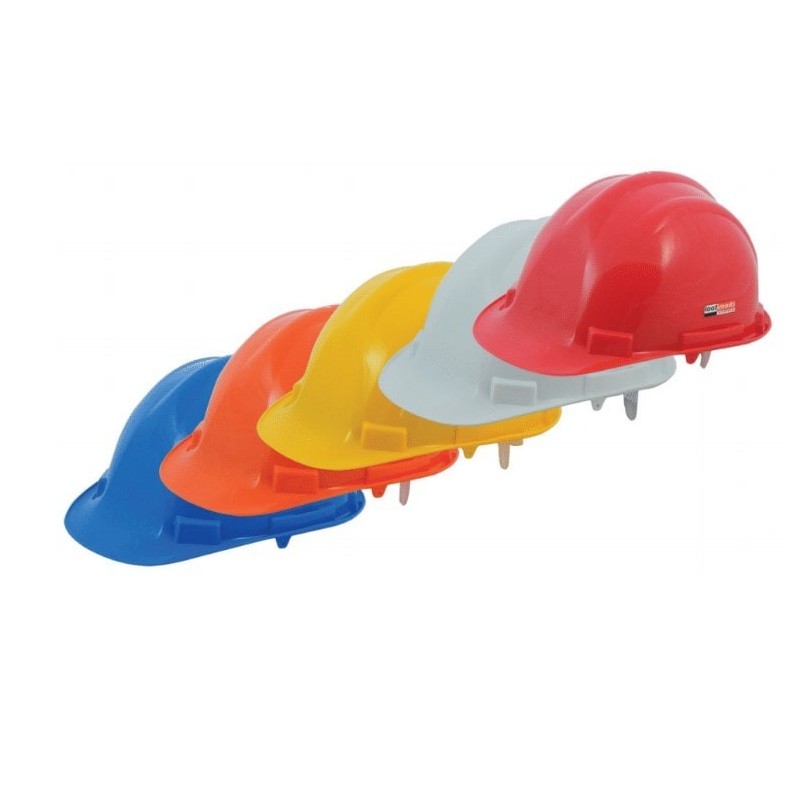 CHEMITOOL SAFETY Helmet in High Density Polyethylene Red