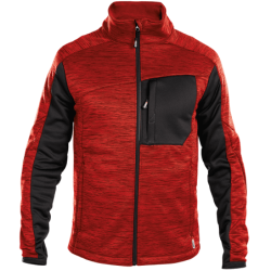 DASSY Convex Midlayer Jacket M +/- 290 g/m² Red/Black
