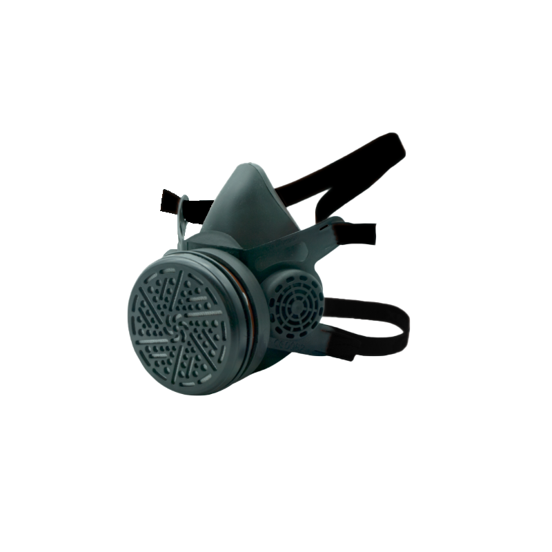 CHEMITOOL SAFETY Single Filter Half Mask 745 with P3 Filter
