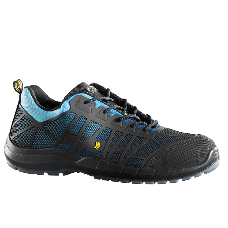 Zapato de Seguridad Nox S3 n.º 45 Azul Celeste/Negro DASSY Zapato de Seguridad Nox S3 n.º 45 Azul Celeste/Negro DASSY