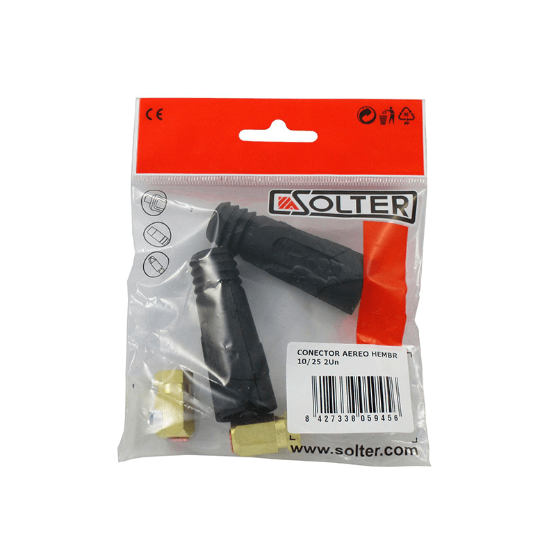 Conector Aereo Macho 10-25 mm Solter
