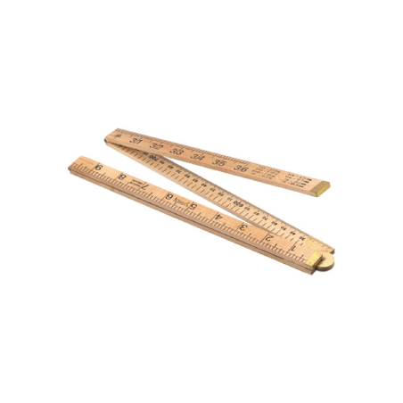 STANLEY® Wooden Folding Rule 2m