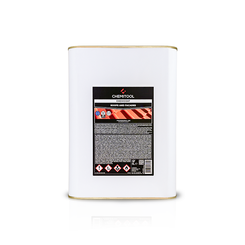 Hidrofugante Telhados e Fachadas CHEMICOAT 5L Branco CHEMITOOL CHEMICALS