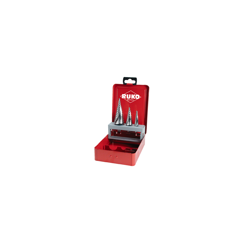 RUKO Set Of Steel Drill HSS-Co 5 (Drills Nº 0/9, 1 And 2 - Industrial Box) RUKO Set Of Steel Drill HSS-Co 5 (Drills Nº 0/9, 1 And 2 - Industrial Box)