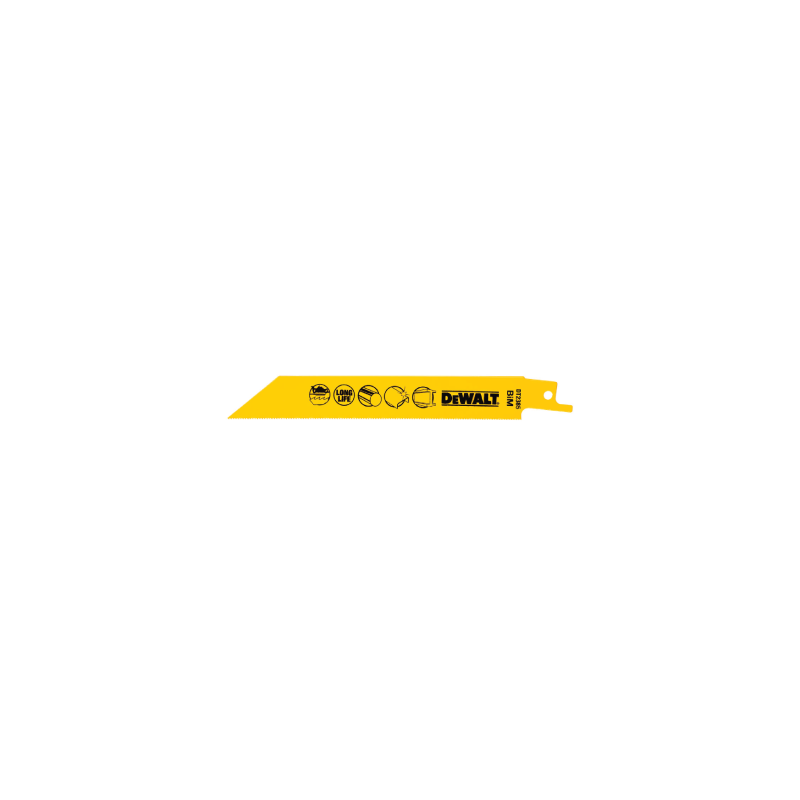 DeWalt saber blades  for wood and metal cuts (152mm x 1.1mm)