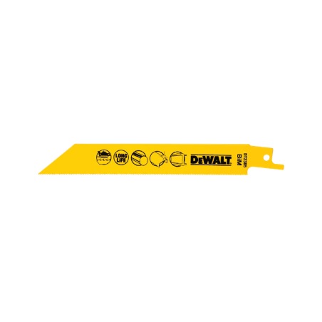 DeWalt saber blades  for wood and metal cuts (152mm x 1.1mm)