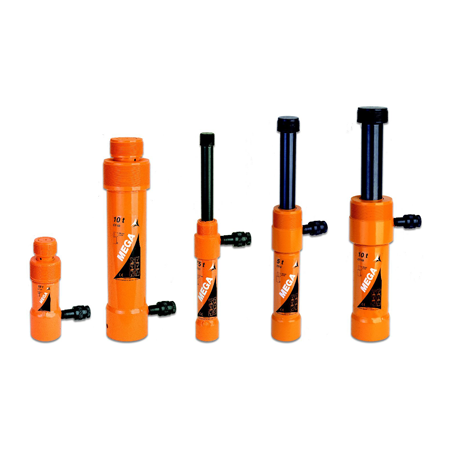 MEGA Hydraulic Cylinder Pushing Single Acting Spring Return CC-10A 10t