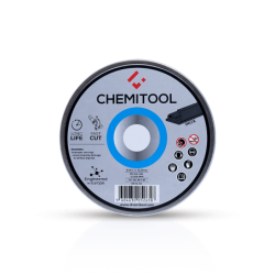 Metal Box com 10 discos de Corte de Inox CHEMITOOL Ø125mm