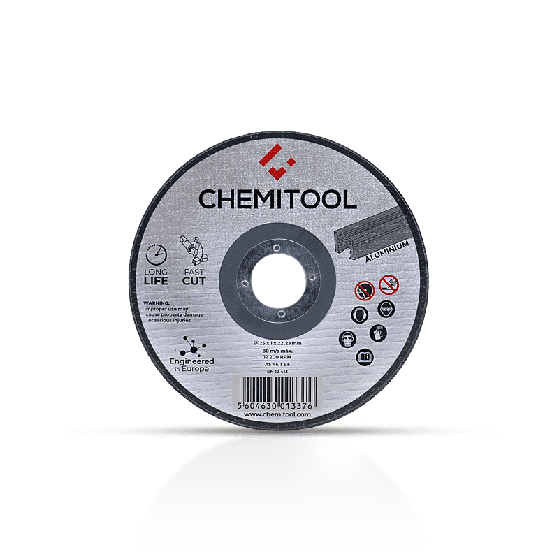 Disco de Corte Aluminio CHEMITOOL Ø125 x 1 mm