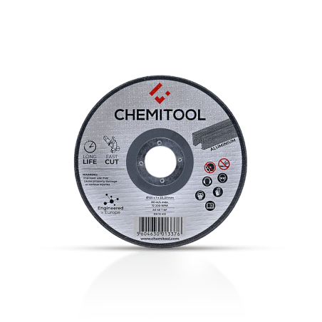 Disco de Corte Aluminio CHEMITOOL Ø125 x 1 mm