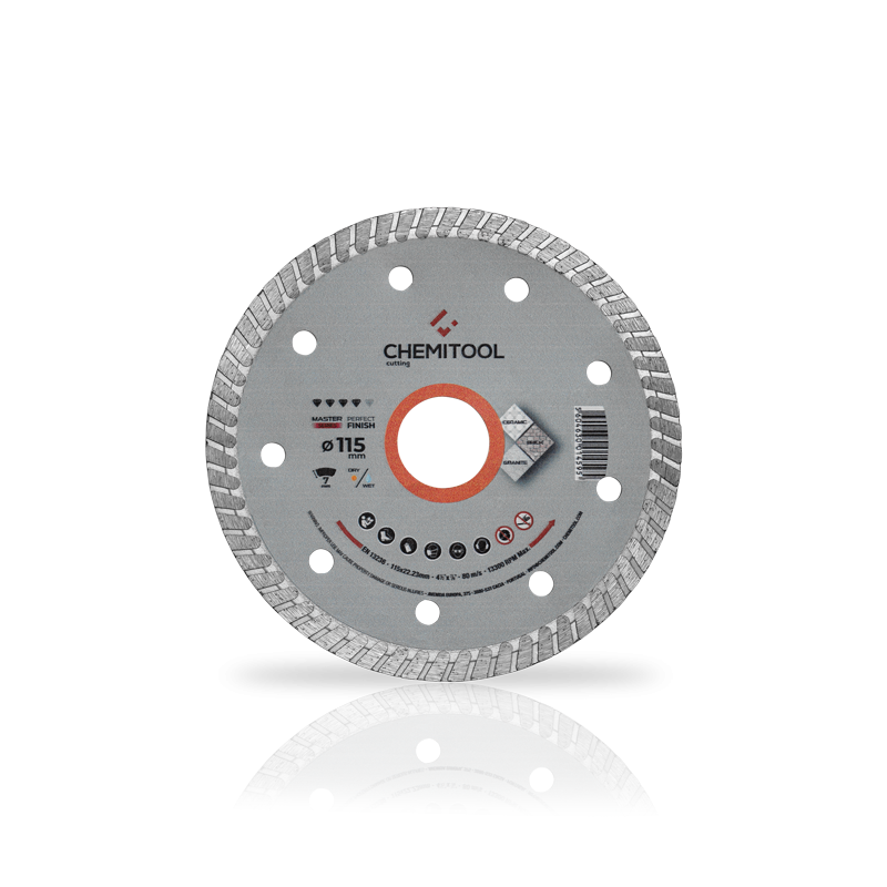 Turbo Disco de diamante 100mm CHEMITOOL CUTTING Turbo Disco de diamante 100mm CHEMITOOL CUTTING