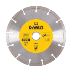 DeWalt dry diamond segmented rim wheels (180 x 22.2 x 7mm)