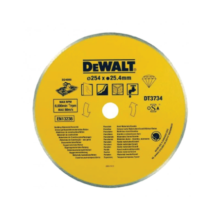 DeWalt Professional cutting blade for wet miter saw (250 x 25.4 x 5mm)