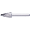Limas Rotativas - Forma De Árvore Pontiaguda HSS K 0618/6 Dentado 5 PFERD