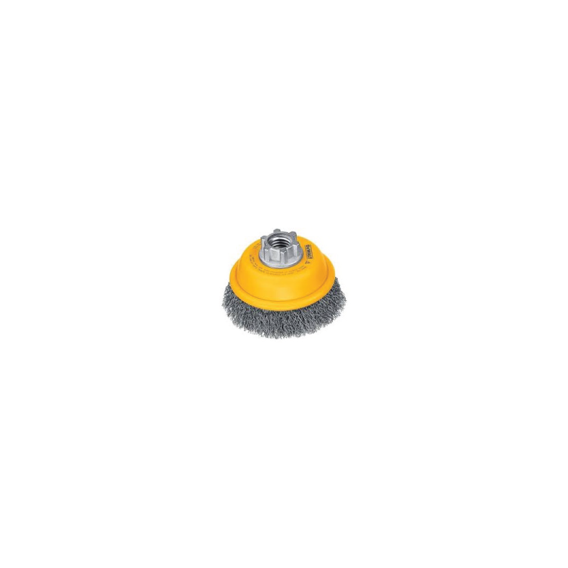 Cepillo De Copa De Alambre Ondulado Para Amoladoras 65mm DeWalt