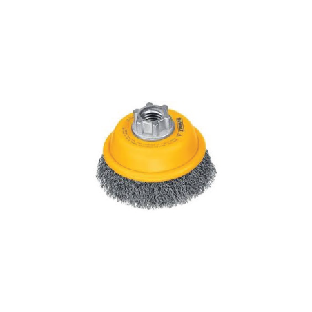Cepillo De Copa De Alambre Ondulado Para Amoladoras 65mm DeWalt