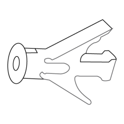 CHEMITOOL FASTENERS Nylon Plug for Plasterboard HAV 17 White