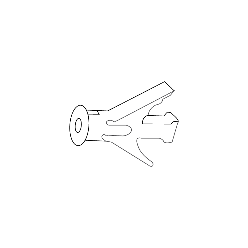 CHEMITOOL FASTENERS Nylon Plug for Plasterboard HAV 17 White