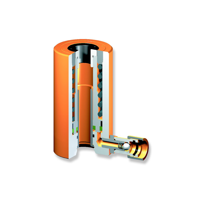 Cilindro Hidráulico de Pistão Oco com Duplo Efeito CDH-60 MEGA 60t