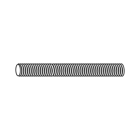 CHEMITOOL FASTENERS Threaded Rods - 1m DIN 975 M6 A2 Passivated Stainless Steel