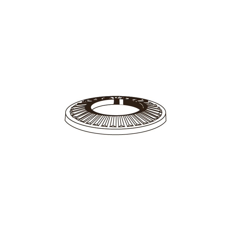 Anilha de Contacto Média NF E25-511 M6 A2 Inox Passivado CHEMITOOL FASTENERS