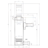 Cilindro Hidráulico de Uso General com Doble Efecto CDRA-93D MEGA 93t