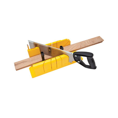 STANLEY® Clamping Mitre Box with Saw STN1-20-600
