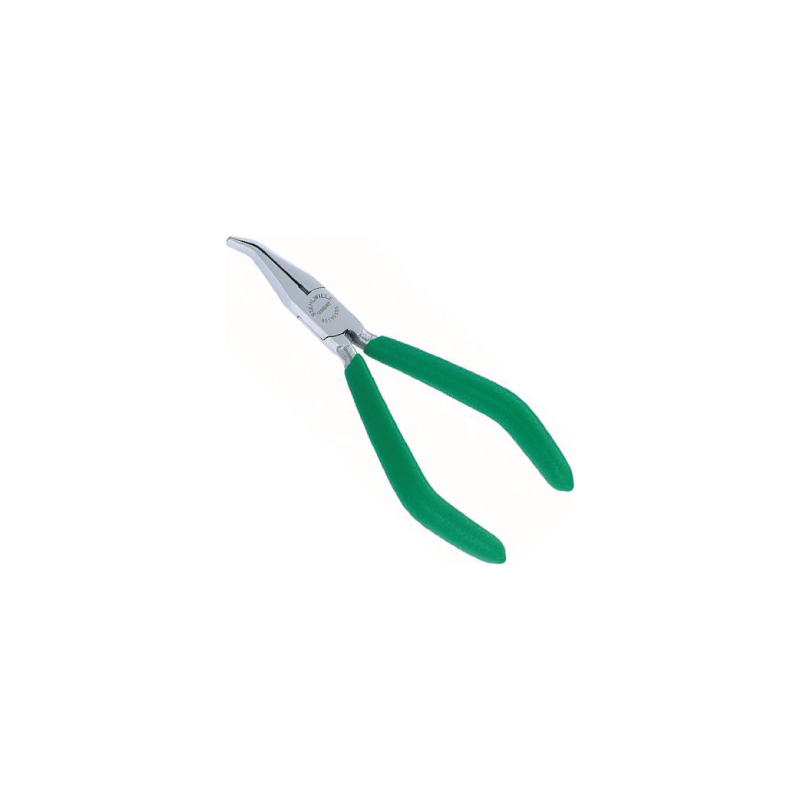 STAHLWILLE Relay Plier Form C Flat Blunt 45° in Line with Jaws 140 mm