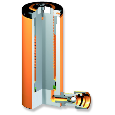 Cilindro Hidráulico de Uso Geral com Efeito Simples de Retorno por Gravidade CSB-11A MEGA 11t