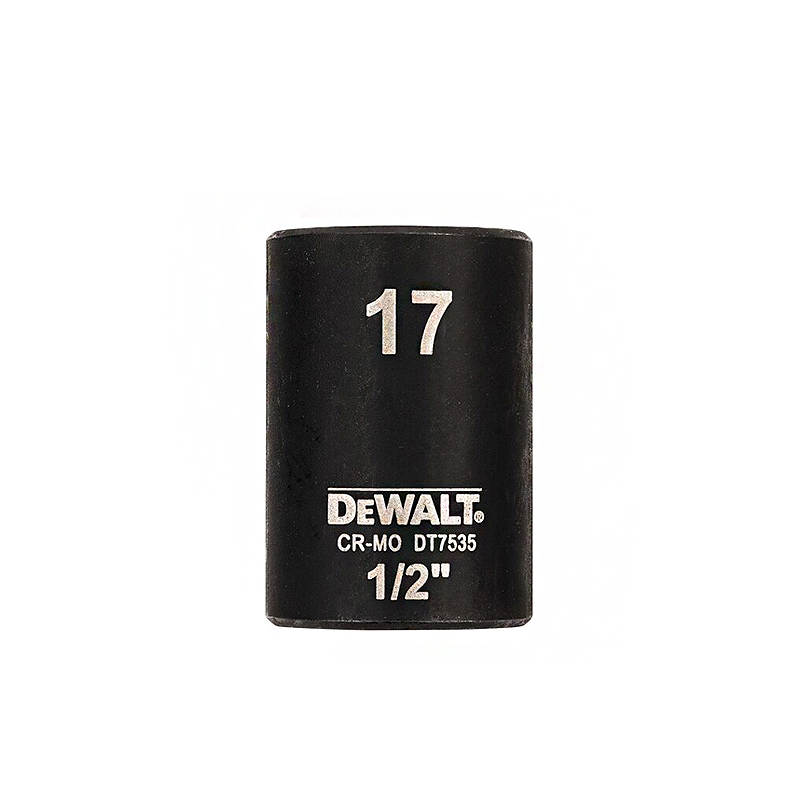DeWalt impact socket 1/2 - Standard 17mm DeWalt impact socket 1/2 - Standard 17mm