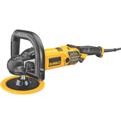 DeWalt 3500 rpm 150mm & 180mm 1250W Variable Speed Polisher