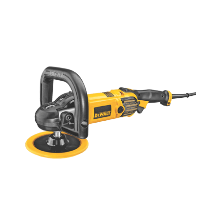 DeWalt 3500 rpm 150mm & 180mm 1250W Variable Speed Polisher