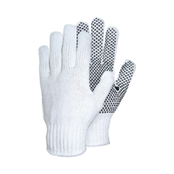 CHEMITOOL SAFETY White Glove made of Cotton and Polyester REF:9