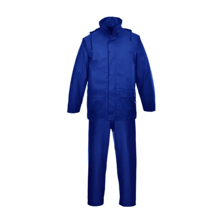 CHEMITOOL SAFETY Waterproof Suit Size M in Navy Blue