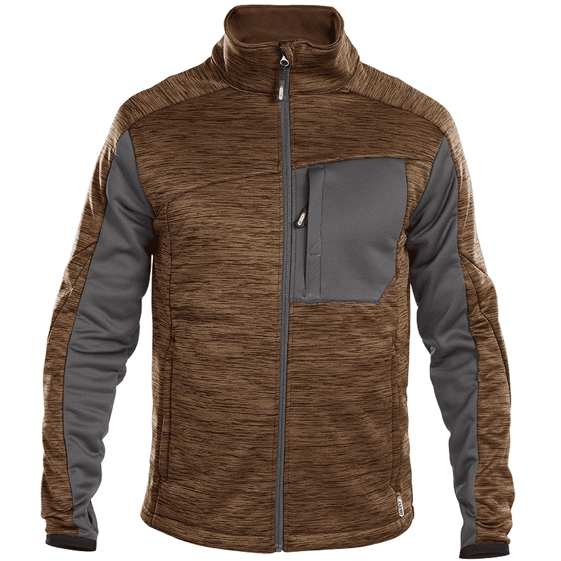 DASSY Convex Midlayer Jacket M +/- 290 g/m² Brown/Grey