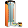 MEGA Hydraulic Cylinder General Purpose Single Acting Load Return CSB-55B 55t