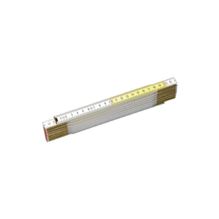 Metro Plegable de Madera Amarillo/Blanco 2m STANLEY®
