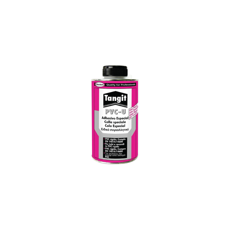 Cola Especial para PVC Rígido Com Pincel 1 Kg TANGIT Cola Especial para PVC Rígido Com Pincel 1 Kg TANGIT