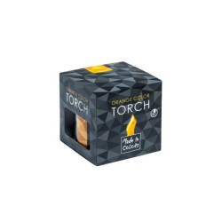 Tocha Com Difusor Anti-Mosquitos - Laranja