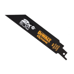 DeWalt Extreme saber blades  for wood and metal cuts (152mm x 1.8-1.4mm)