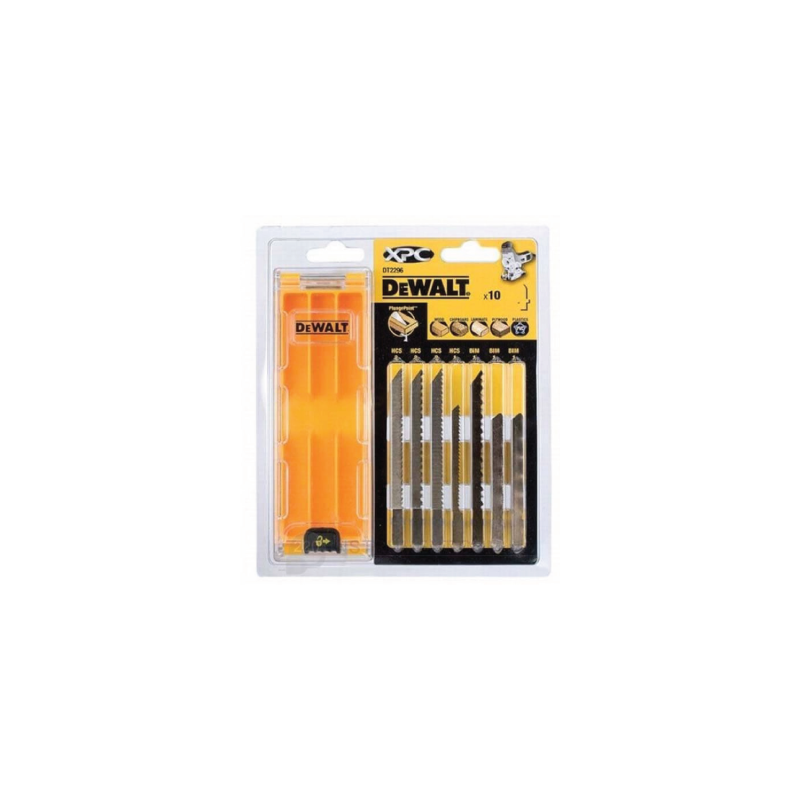 Juego de 10 Hojas XPC para Madera DeWalt Juego de 10 Hojas XPC para Madera DeWalt