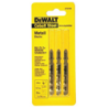 Lâminas de serra de recorte Extreme bi-metal  para metal  DeWalt (76mm x 0.8mm)