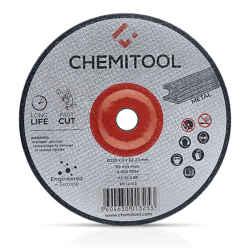 Disco de Corte Metal CHEMITOOL Ø230