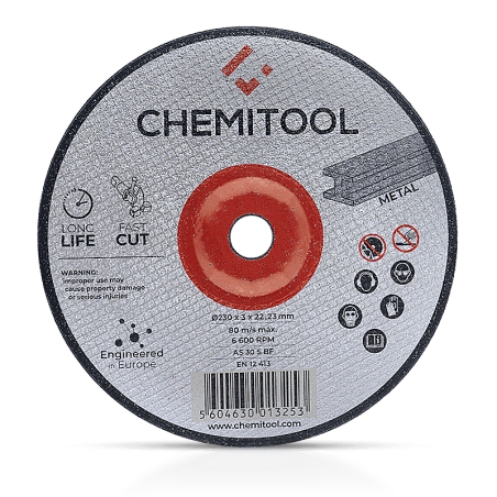 Disco de Corte Metal CHEMITOOL Ø230