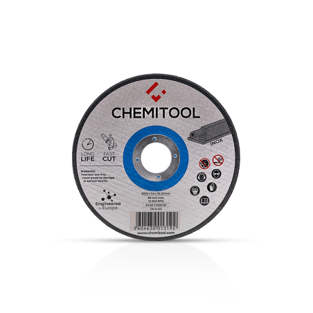 Disco de Corte de Inox CHEMITOOL Ø125 x 1.8 mm