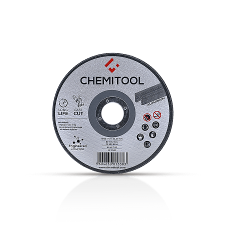 Disco de Corte Aluminio CHEMITOOL Ø125 x 1,6 mm