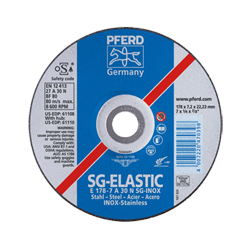 DISCO DESBASTAR E 178-8 A30 N SG INOX