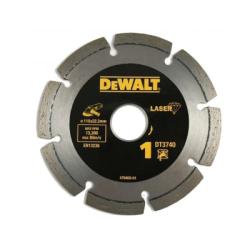 DeWalt Laser Welded Diamond Blade for Building Materials/Concrete (115 x 22,2 x 7,5mm)