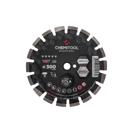 CHEMITOOL CUTTING Asphalt Segmented Diamond Saw Blade Ø500
