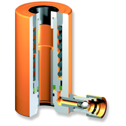 Cilindro Hidráulico de Pistão Oco com Efeito Simples CSH-30 MEGA 30t